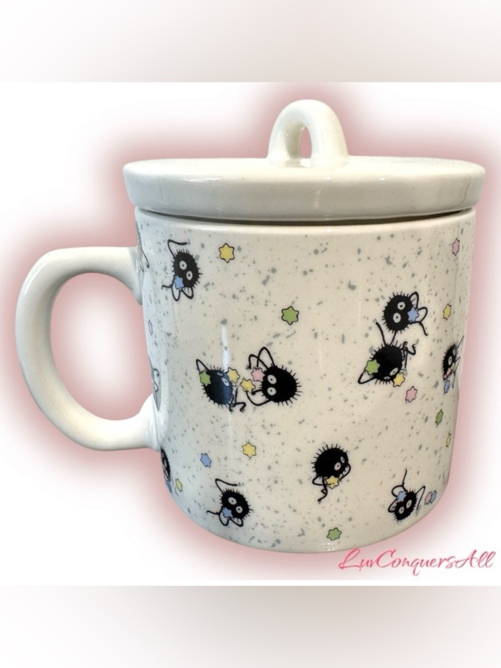 Studio Ghibli Spirited Away Soot Spirited Mug & Lid Set